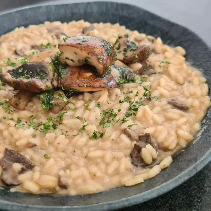 Risotto de hongos