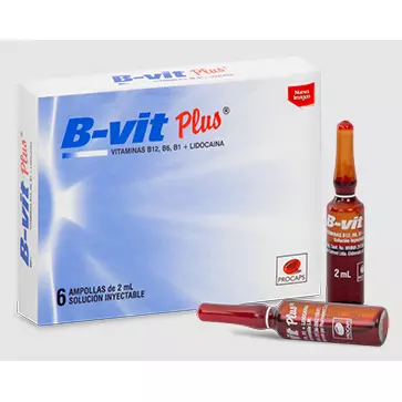 B-VIT PLUS 6 AMPOLLAS