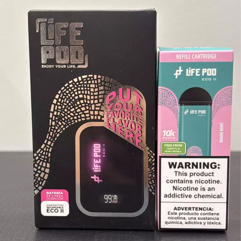KIT LIFE POD ECO 2 10k MIAMI MINT