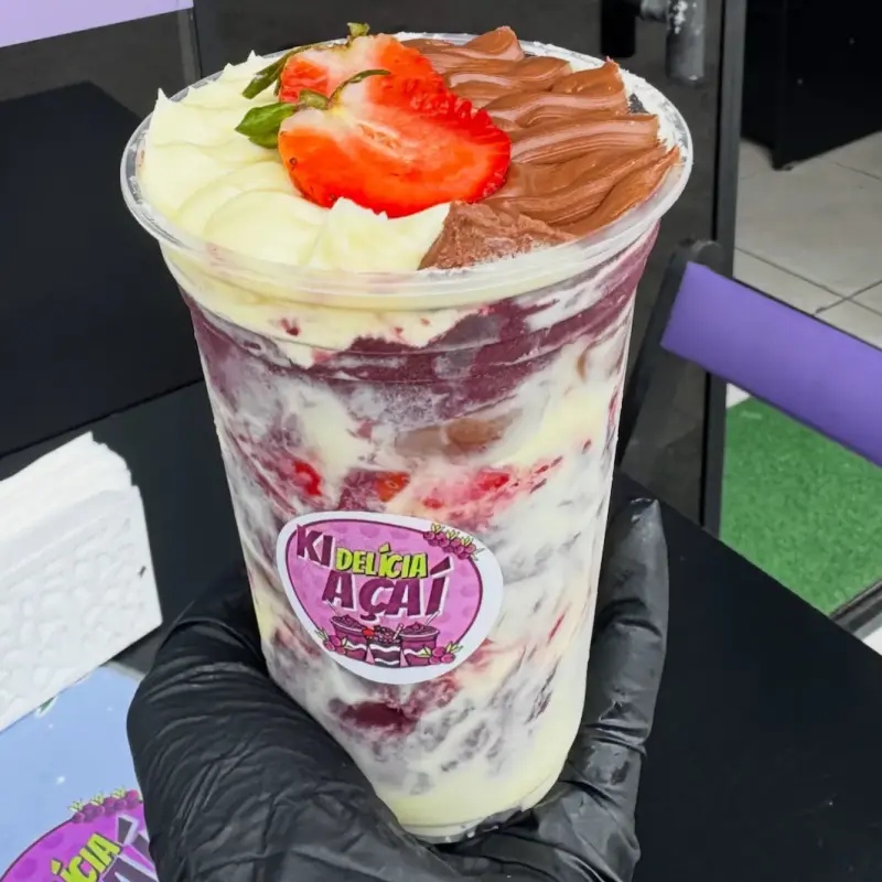 Copo de Açaí (500ml) - 4 Adicionais Grátis