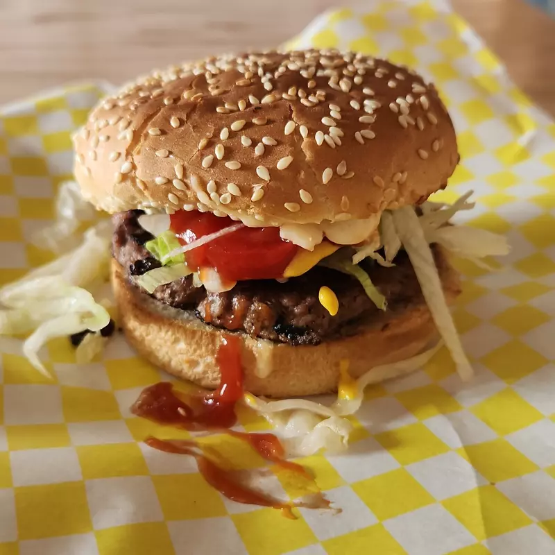 La carnívora hamburguesa