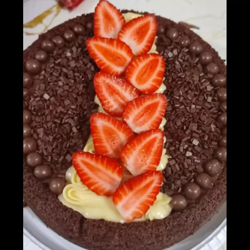 Versátil Duo com morangos