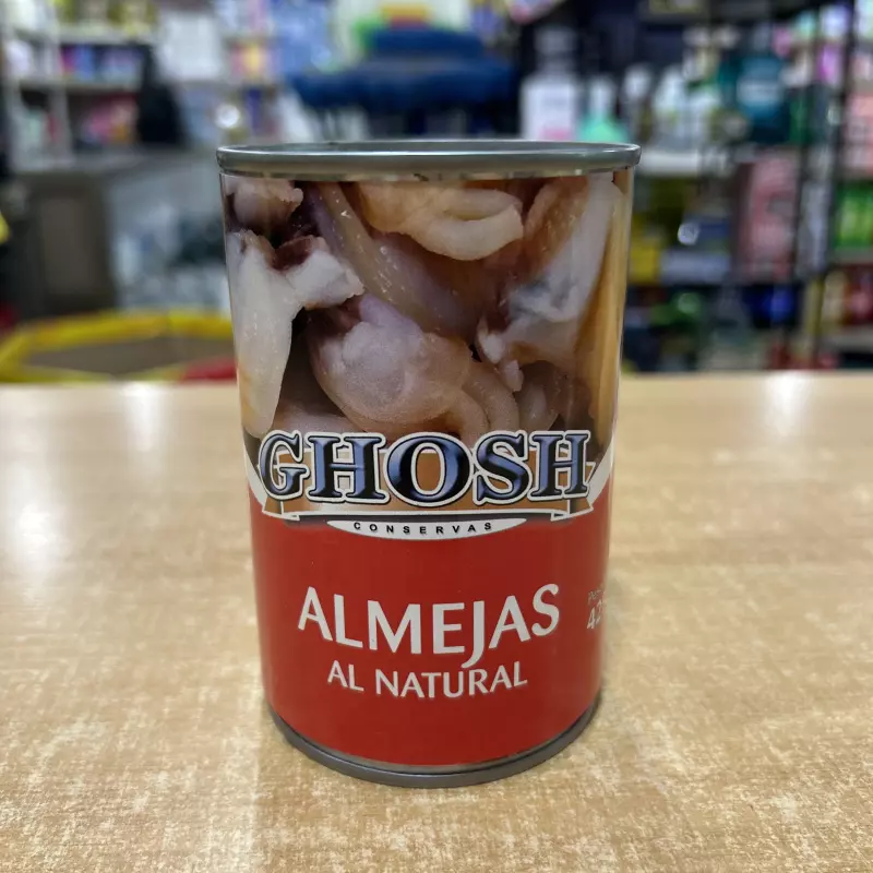 Almejas al natural 425grs