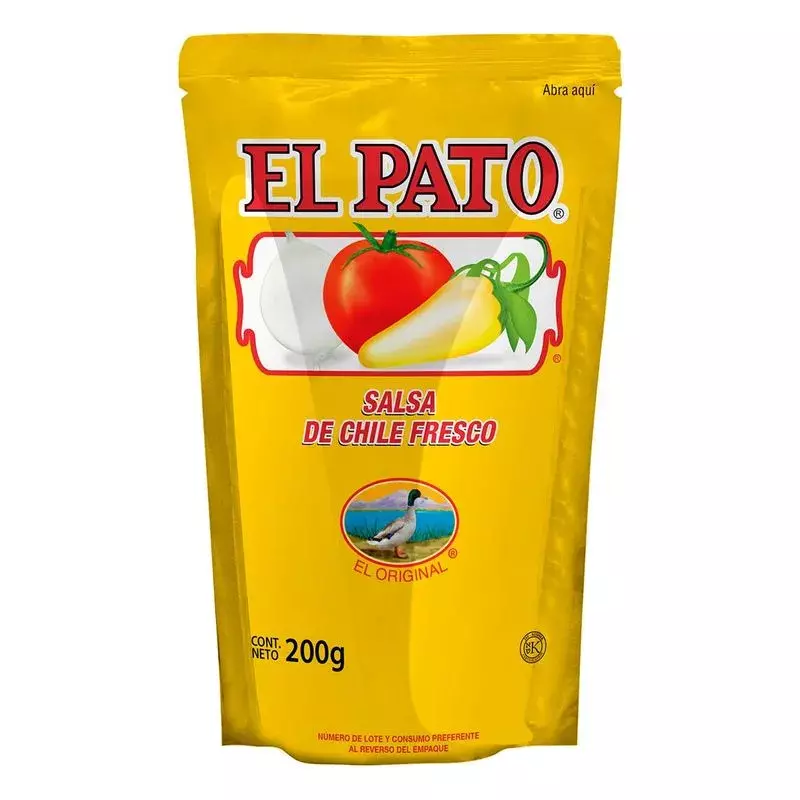 Salsa  El Pato de Chile Fresco