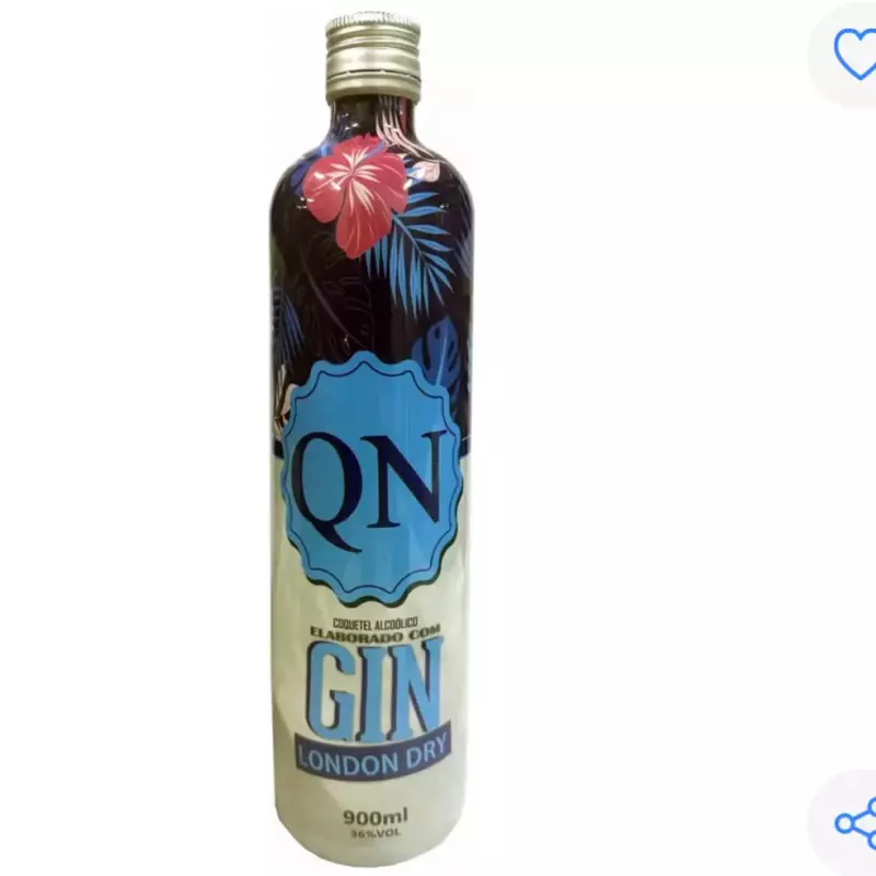 Gin QN London Dry 900 Ml