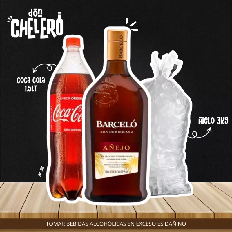 RON BARCELO AÑEJO X 750 ML.