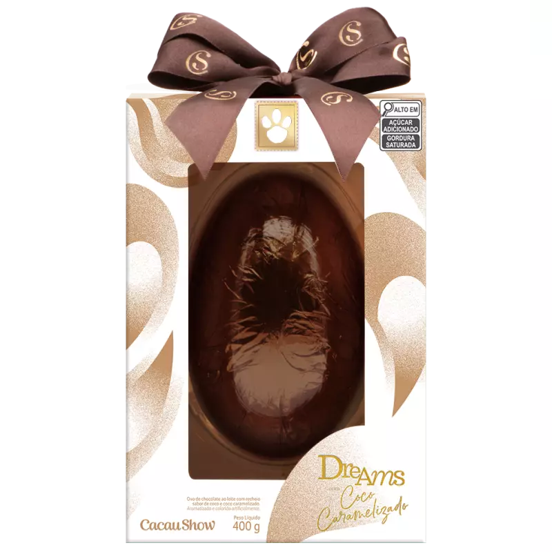 Ovo de Páscoa Coco Caramelizado 400g