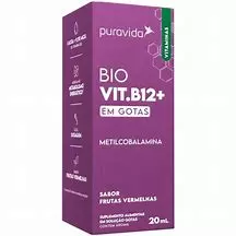 Bio Vit. B12 em gotas 20ml Pura Vida