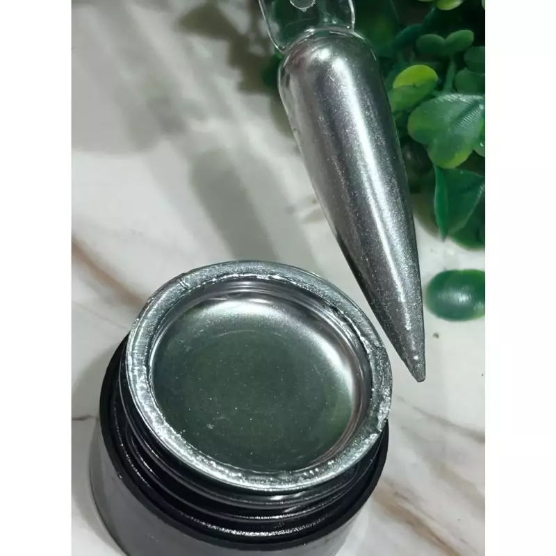 Metal Chuva De Estrelas Prata