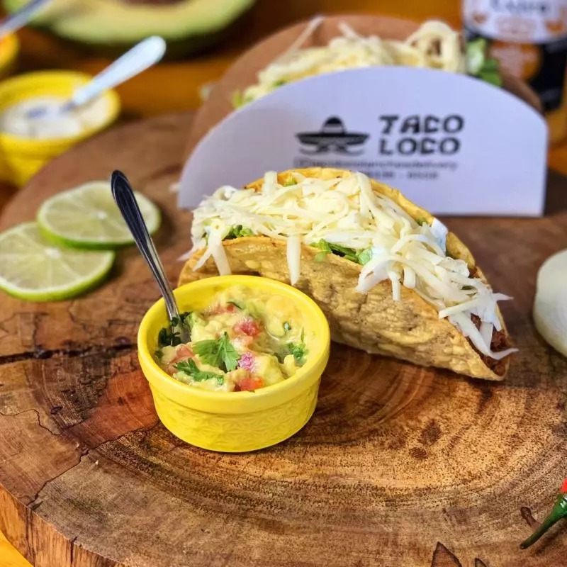 TACO de CARNE MOÍDA