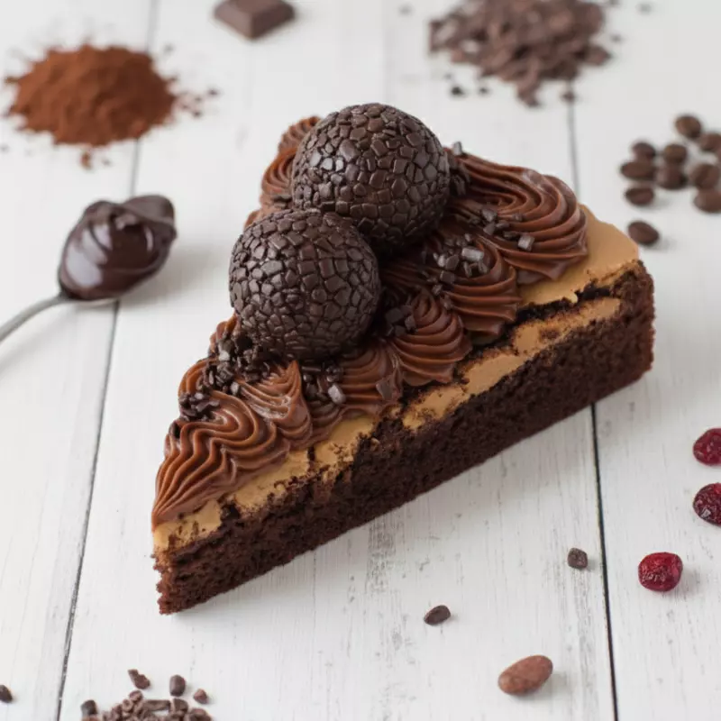 Pizza Brownie Brigadeiro Dark