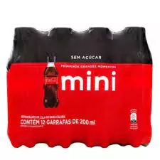 REFR COCA COLA ZERO  12X200ML PET