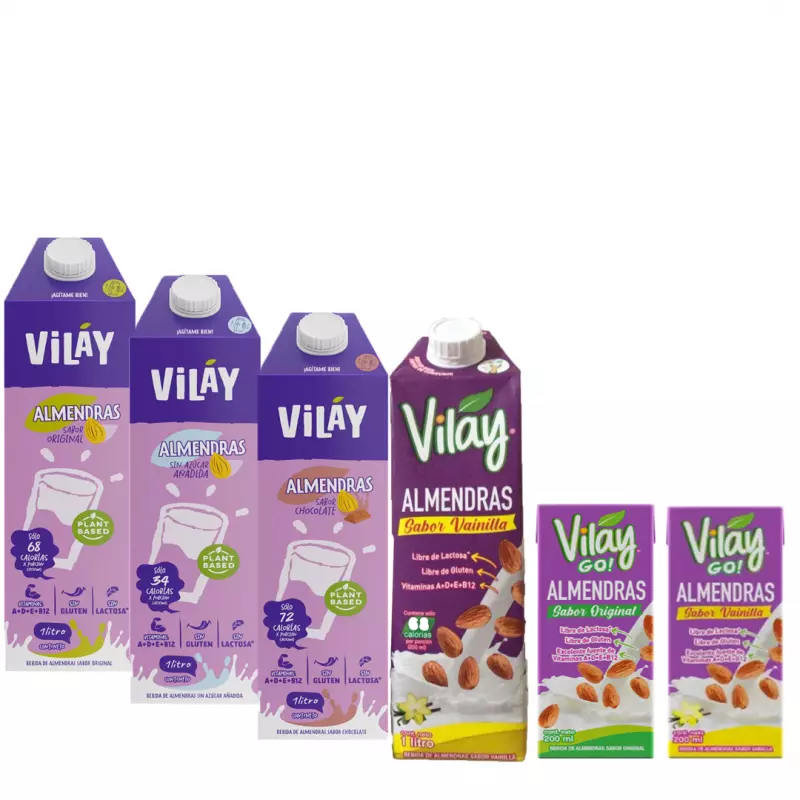 Bebida de almendras Viláy