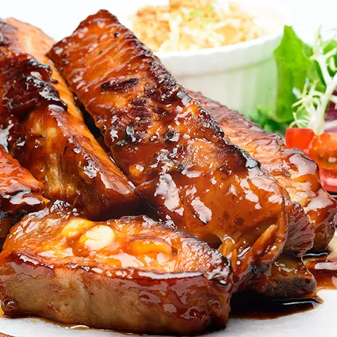 Costilla Cerdo a la Parrilla