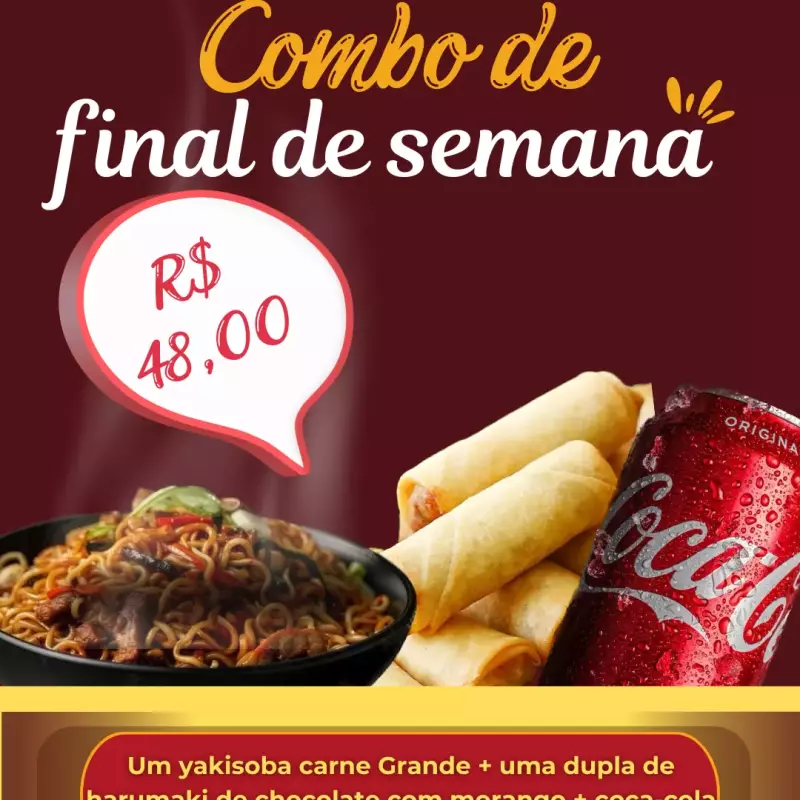 Combo do final de semana