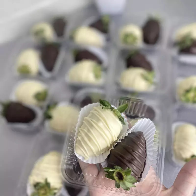 Dupla de Bombom de morango