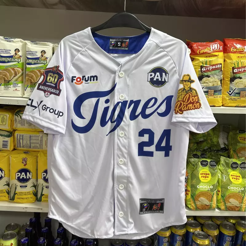 Camisa Tigres blanca 25-26