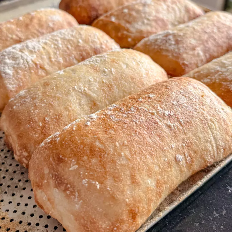 Pão Ciabatta 4 unidades