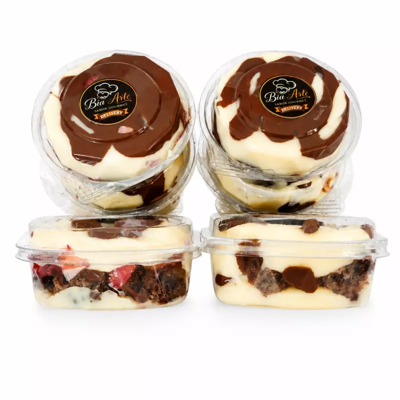 Afogadinho de brownie pote 100ml