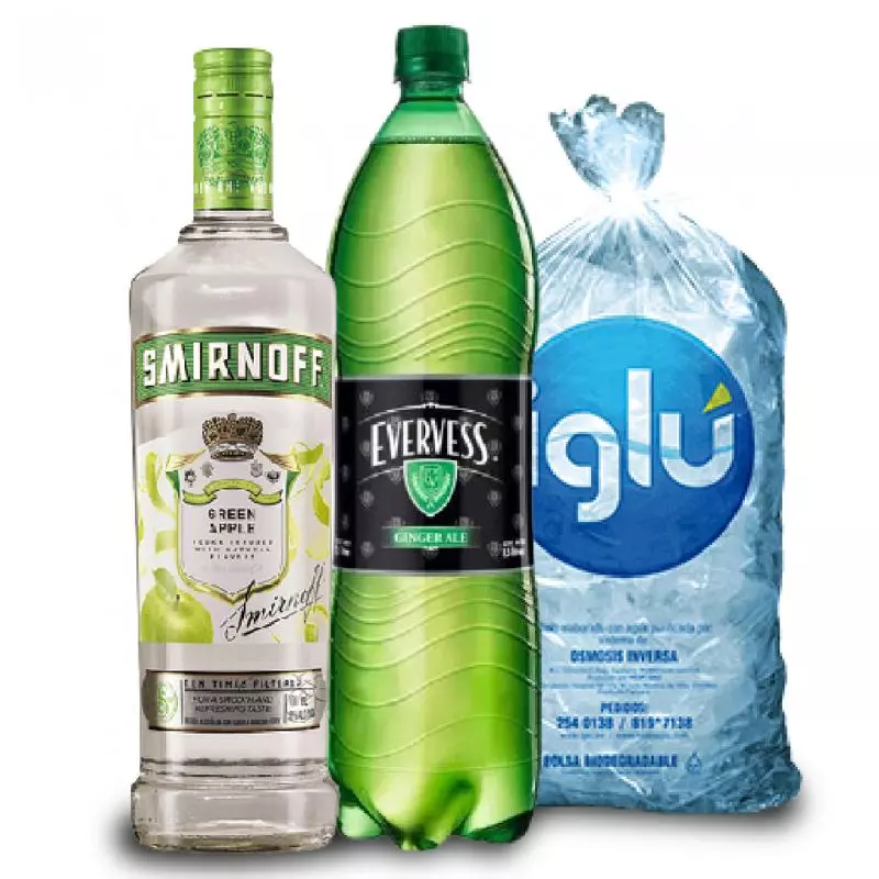 Combo Vodka Smirnoff Apple