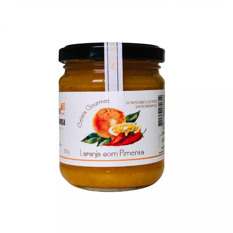 Geleia de Laranja com Pimenta