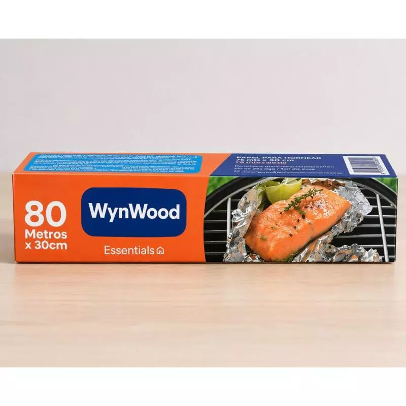 Papel Aluminio 80 mts WYNWOOD