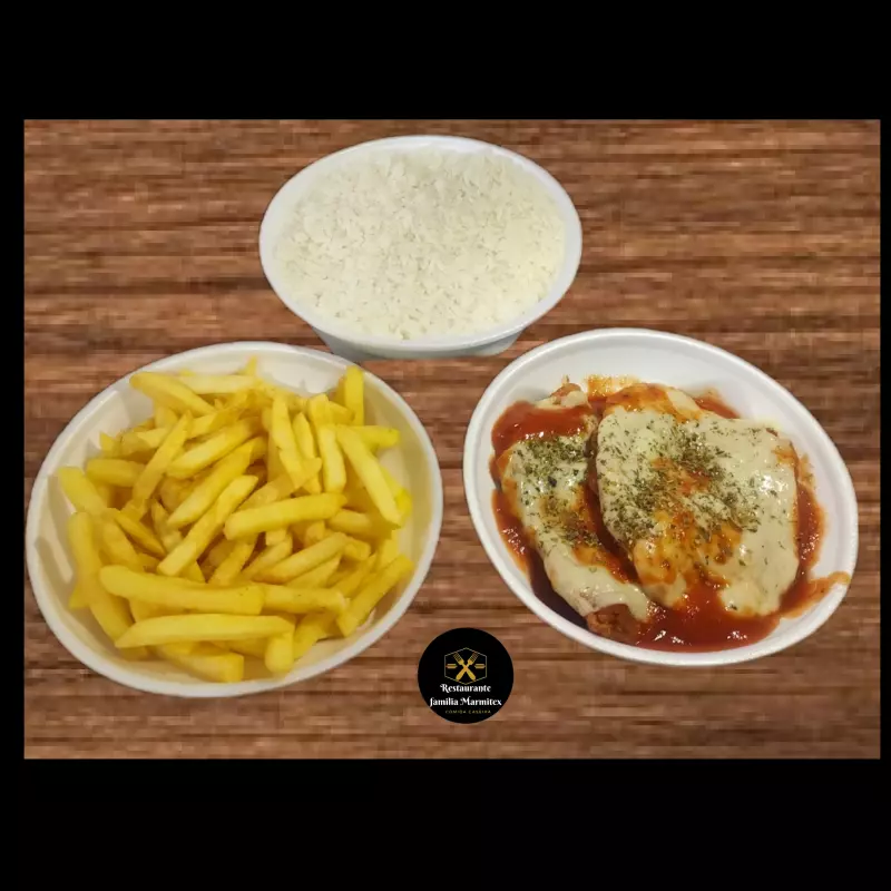 Combo Filé de frango à parmegiana