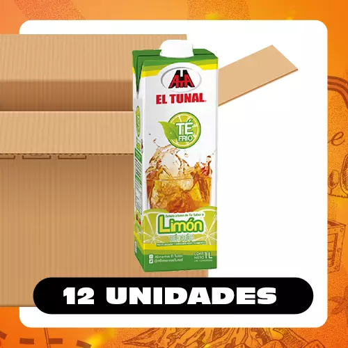 Bulto El Tunal Té Limón 1l