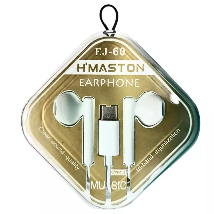 EARPHONE H'MASTON MUSIC EJ-60 TIPO-C