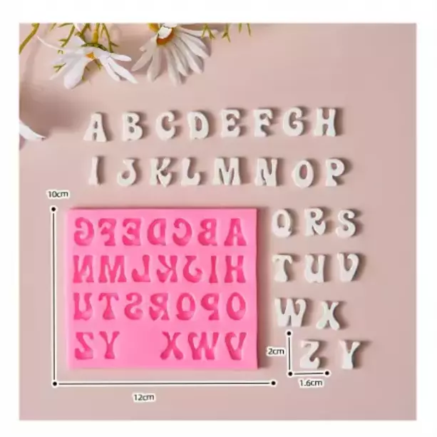 SILIC. LETRA BURBUJA MAYUSCULA