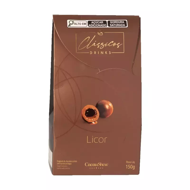 Drageados Clássicos aoLeiteLicor150g