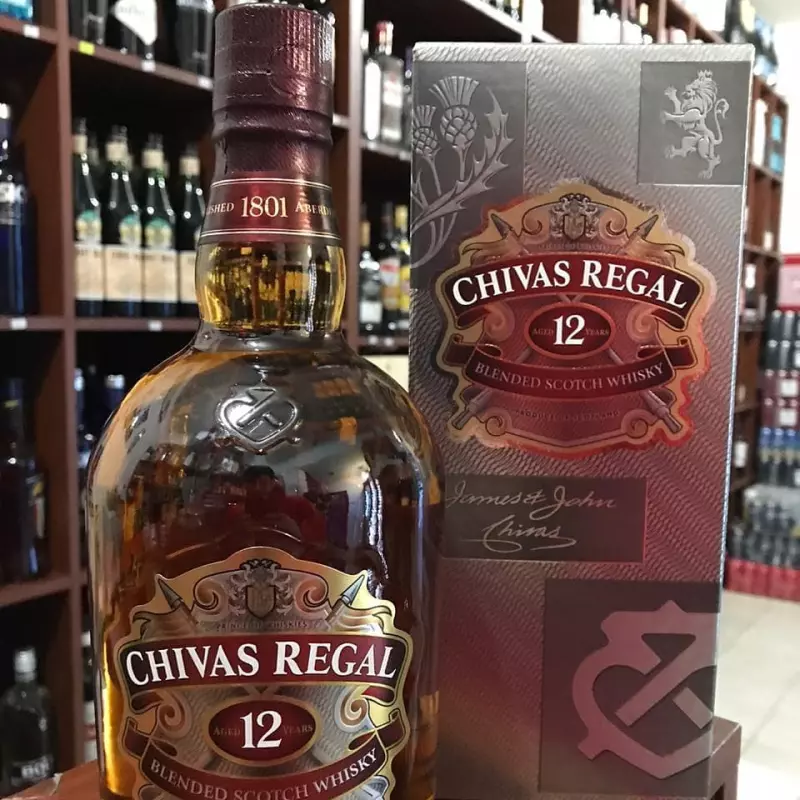 Whisky Chivas Regal 12 años 750ml