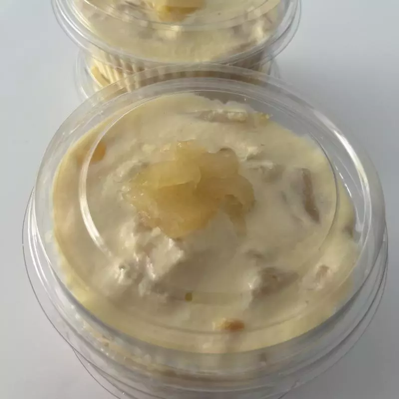 Creme de ninho com Abacaxi