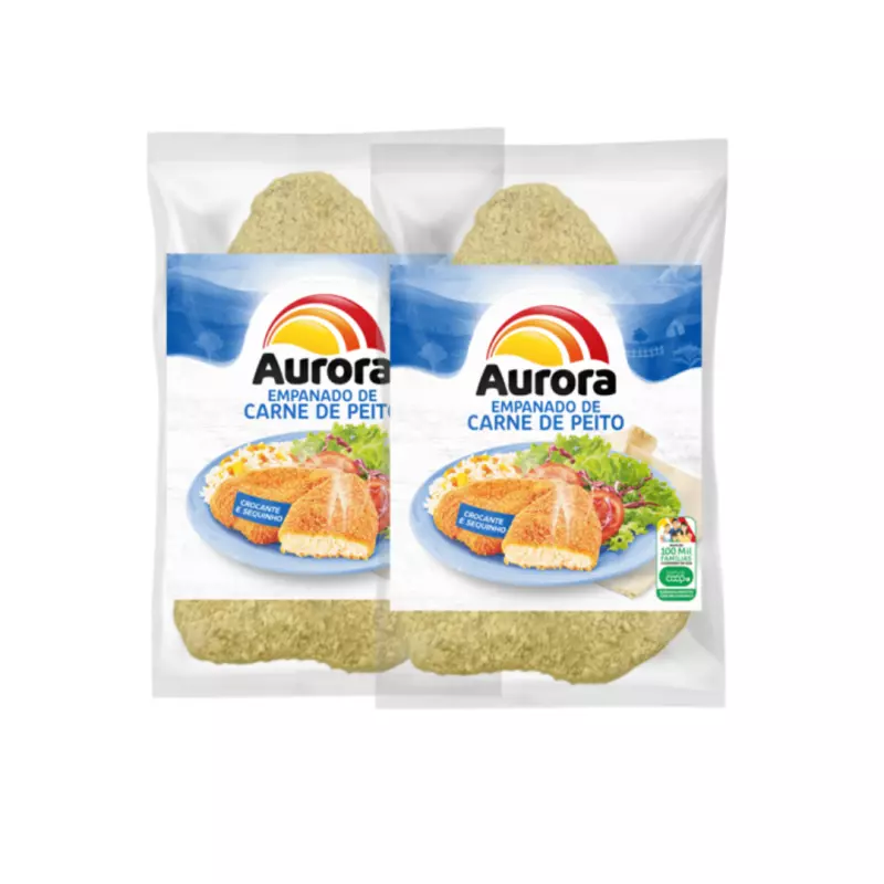 Empanado de Frango 100g Aurora
