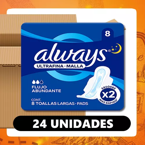 Bulto Always Toalla Ultrafina Noche