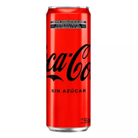 Coca cola sin azúcar