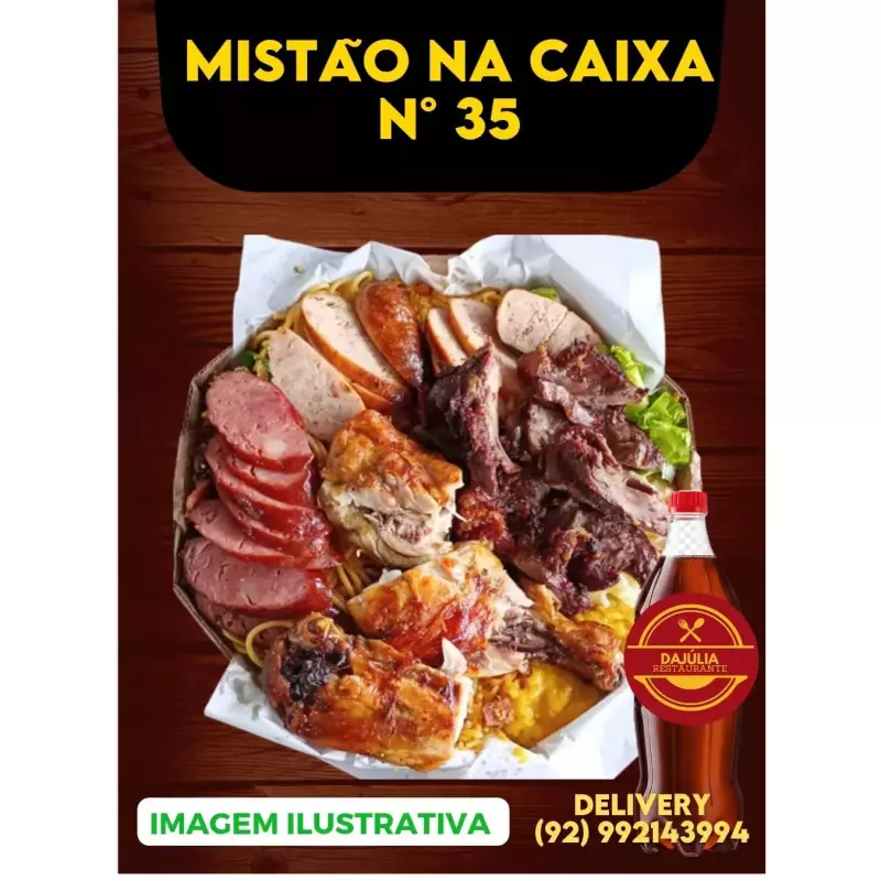 MISTÃO NA CAIXA N°35+PET 1L GRÁTIS