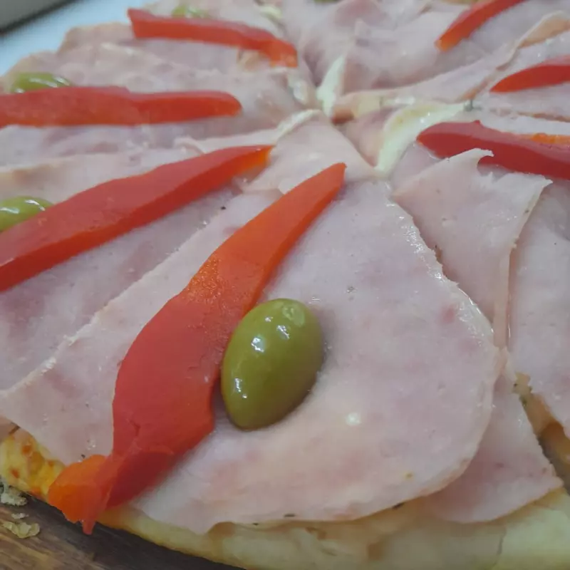 Especial de jamon y morrones