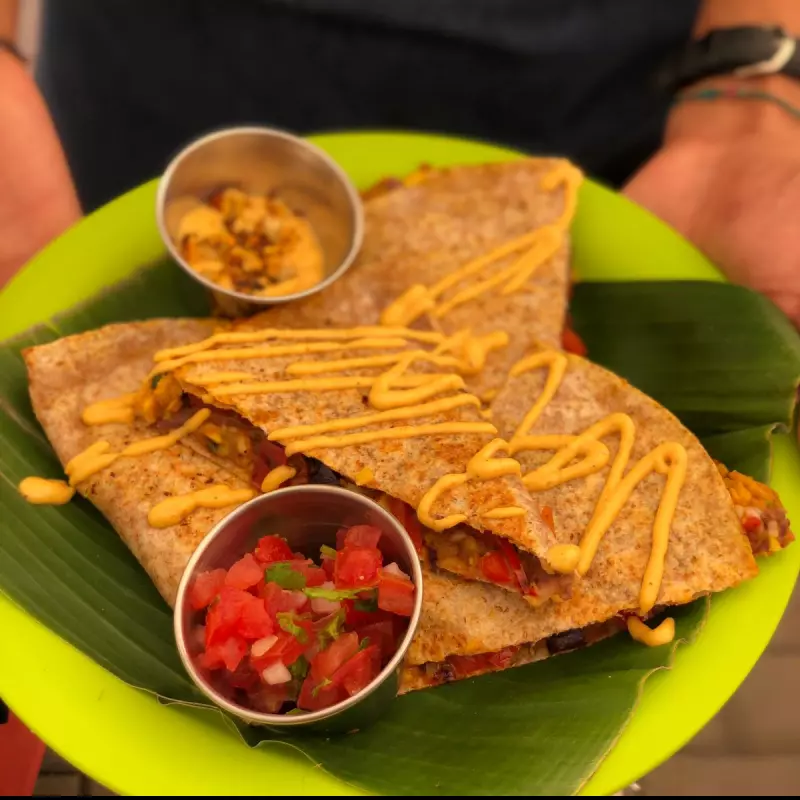 Quesadilla vegana