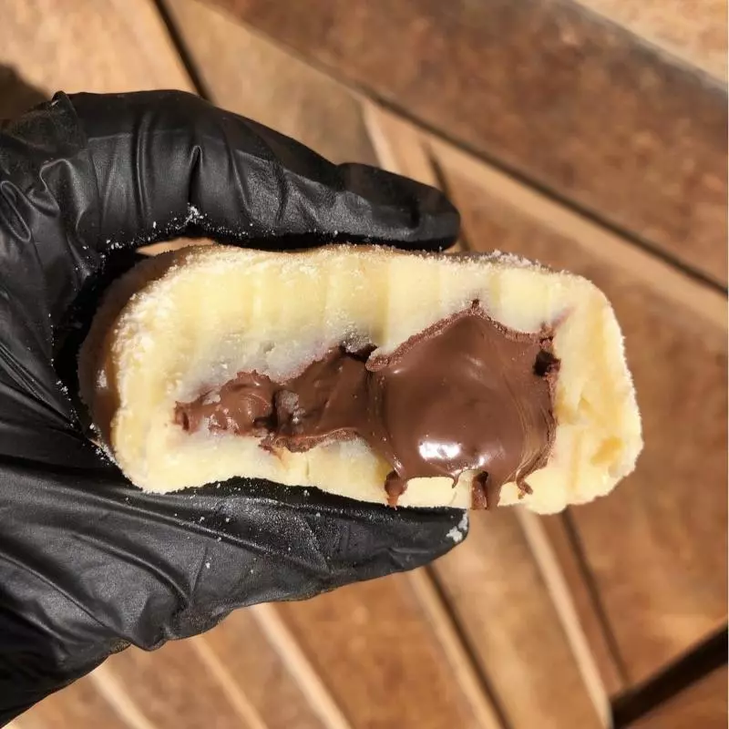 Brigadeirão Leite Ninho com Nutella