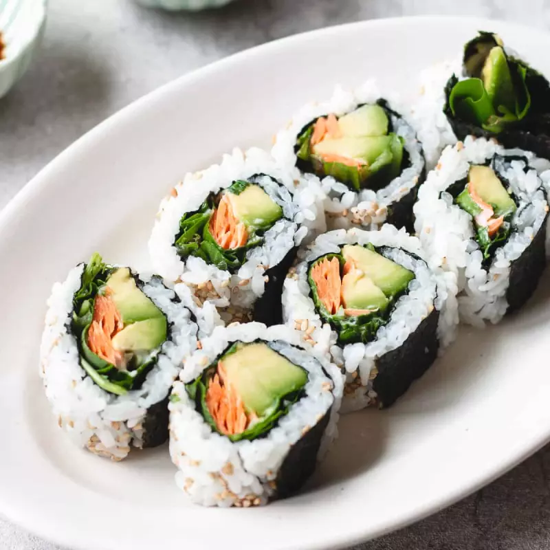 Uramaki Salmão 10 Peças
