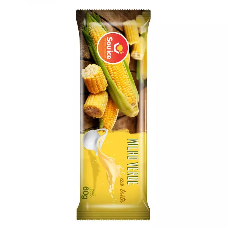 Picolé Milho Verde ao leite