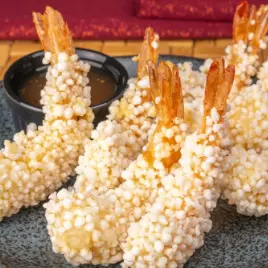 CAMARÃO CAPOTADO NA TAPIOCA