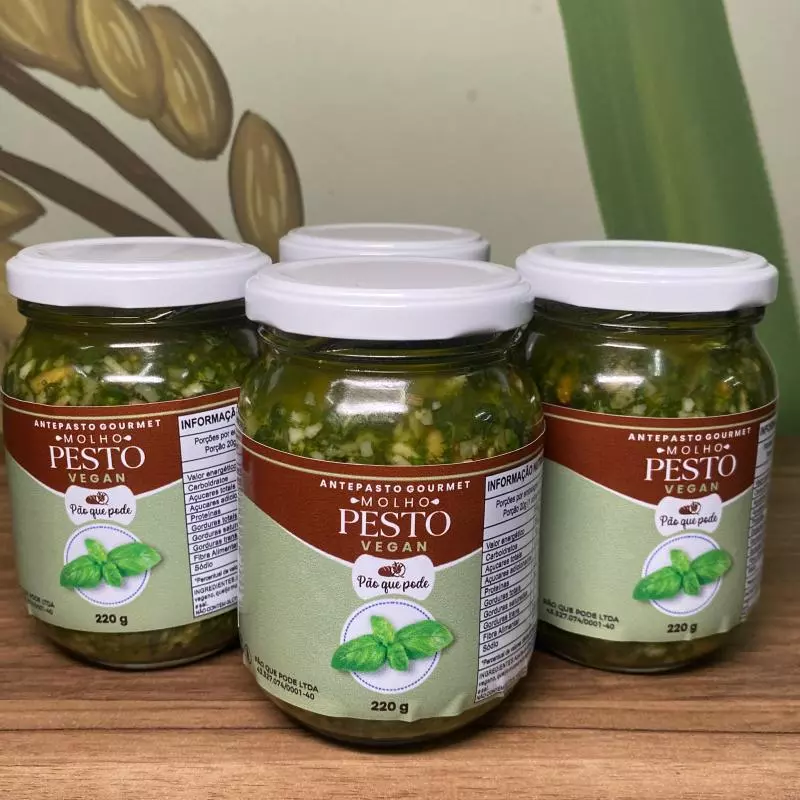 Molho Pesto vegano 220g