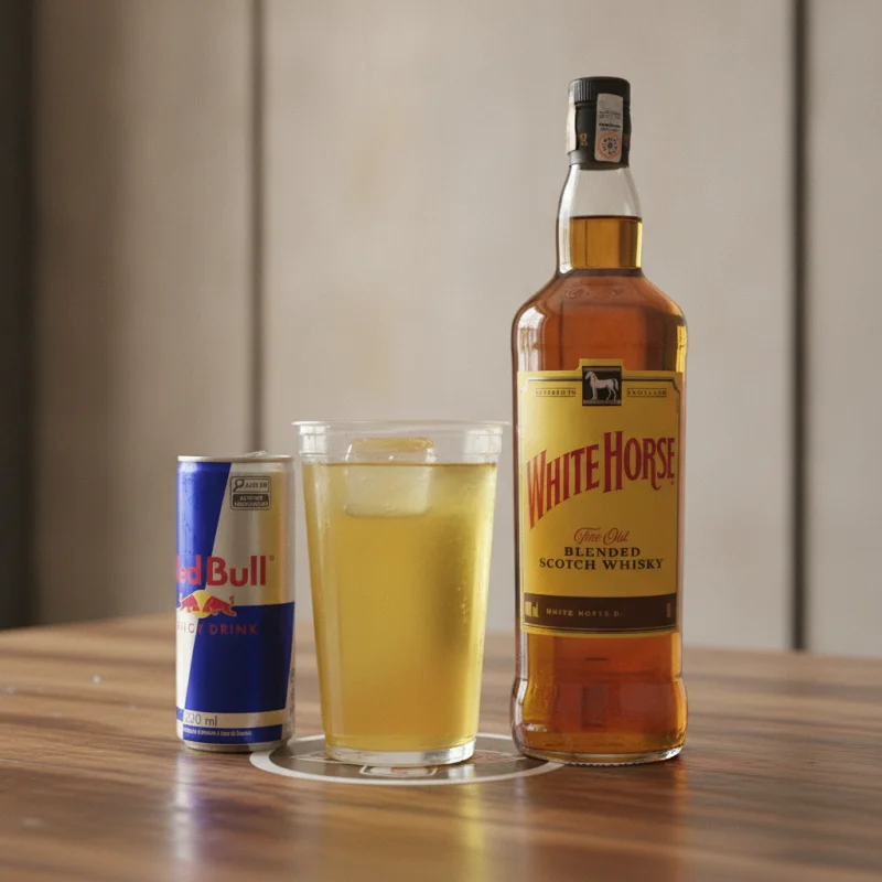 CAVALO BRANCO + RED BULL