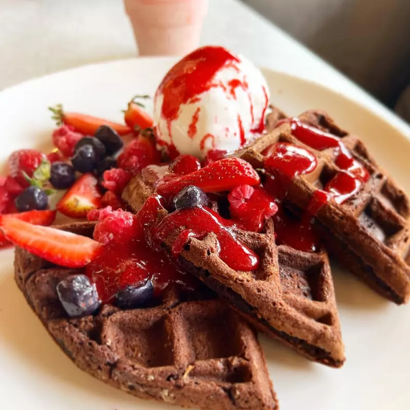 WAFFLE DE CHOCOLATE