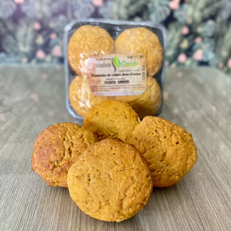 Pãozinho Sem Glúten de Cebola