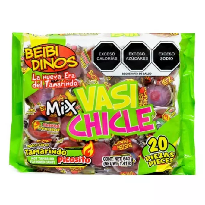 Vasi chicle tamarindo x20 unidades
