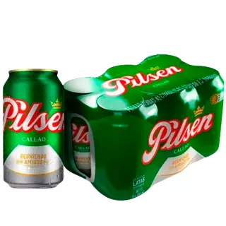 Six pack pilsen 355ml