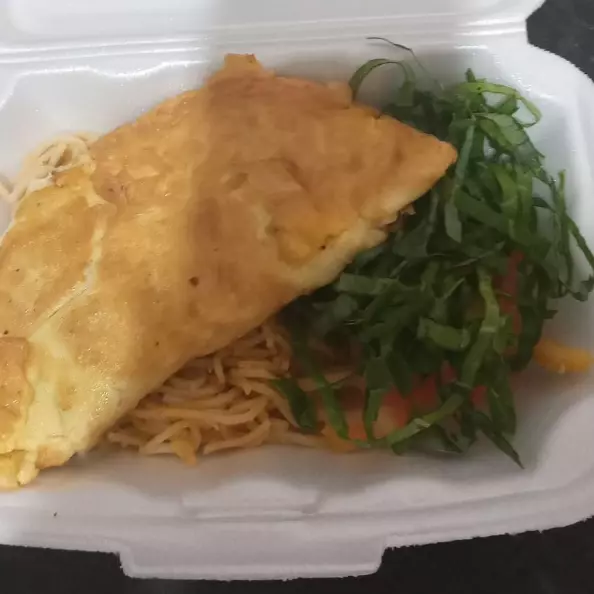 Omelete de Frango c/ Queijo